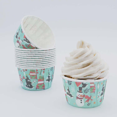 Cápsulas Cupcake Snowman - JustAddLove